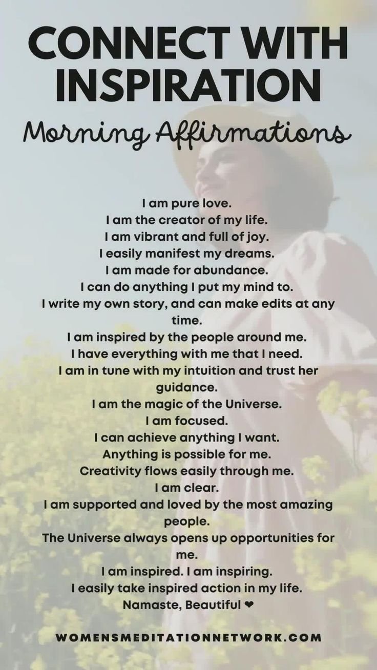 Daily Morning Affirmations: Start Each Day Feeling Empowered